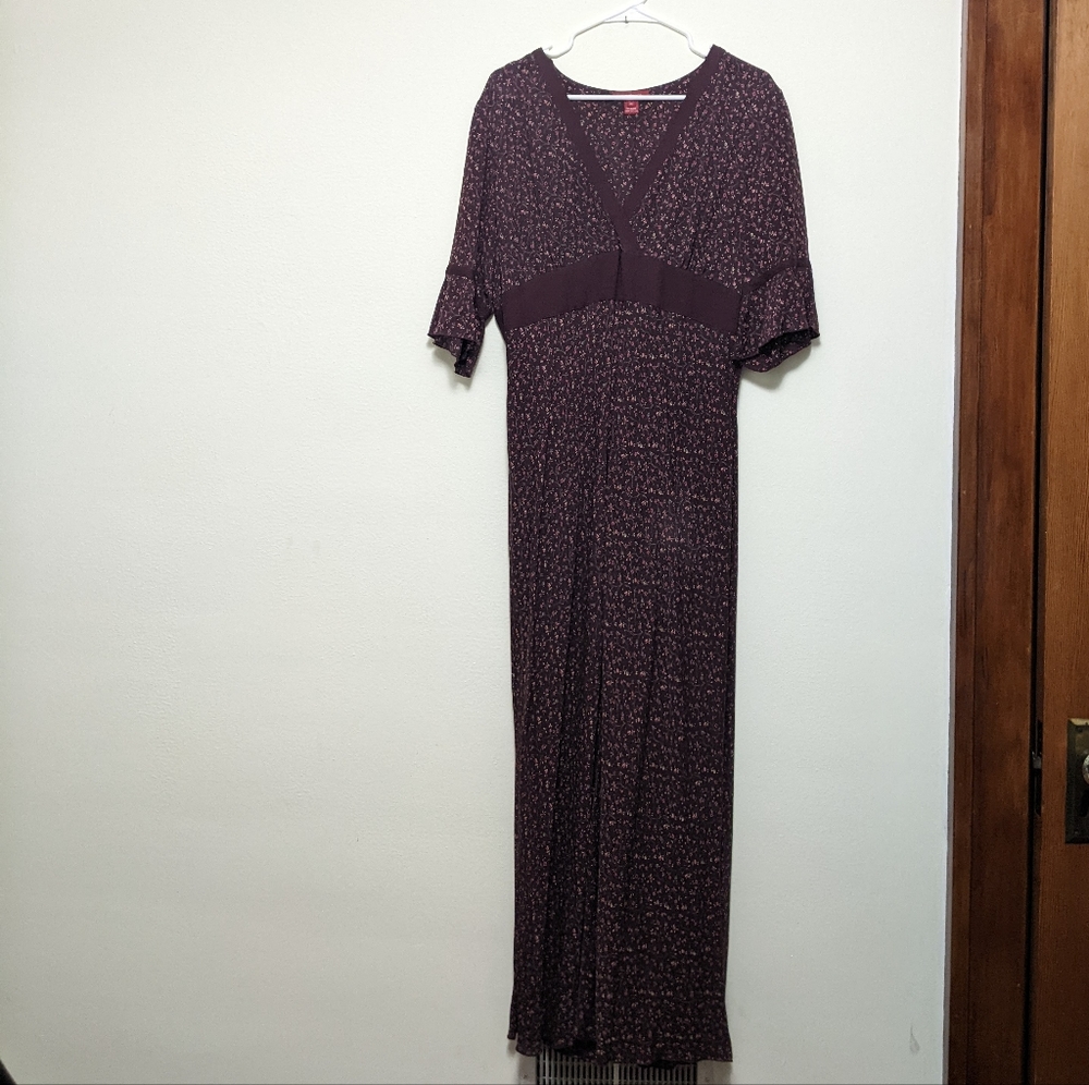 Sundance Silk Floral Maxi Dress